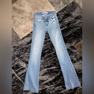 Hollister Light Blue Flared Women’s Jeans